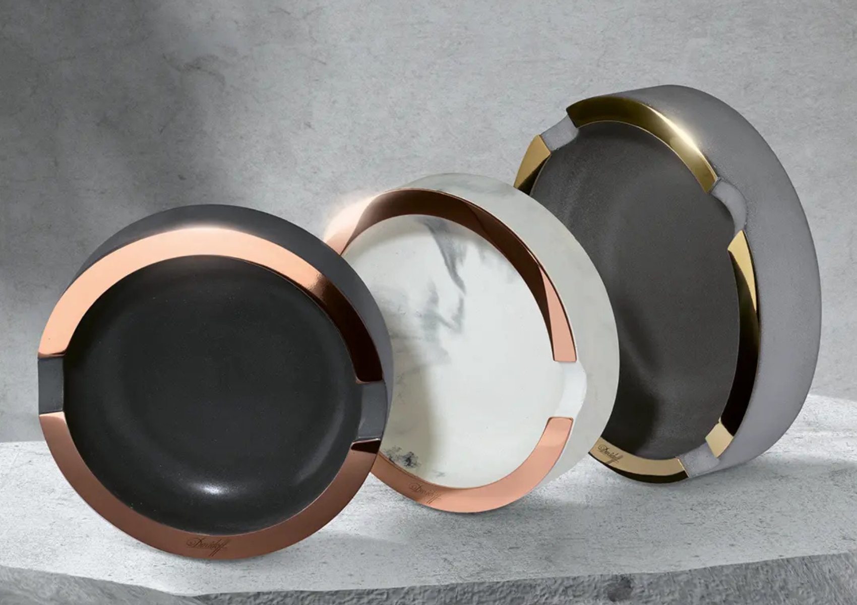 Davidoff Concrete Ashtray